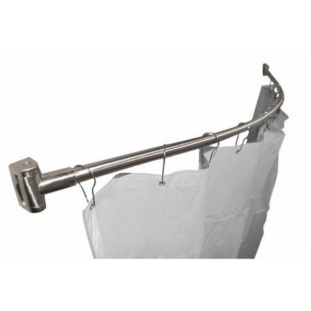 Bradley Corporation 60 Curved Shower Curtain Rod Bradley Corporation 60 Curved Shower Curtain Rod