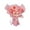 Pink, variant on XUYAN Flower Craft Kit Crafts Supplies Kit for Girls Beginner DIY Crafts for Kids Feel Craft Kits On Mothers Day DIY Activity Gift for Boys & Girls Age 4 5 6 7 8 9 Year Old