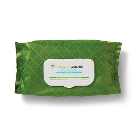 Medline Fitright Select Premium Personal Cleansing Wipes  8 X 12  48/Pack  12 Pks/Ctn