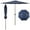 Dark Blue, variant on Abba Patio 7.5ft Oslo Outdoor Umbrella w/ Push Button Tilt & Crank, 6 Ribs, Dark Red