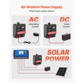 thumbnail image 3 of VEVOR 2J/3J/5J Multi-Powered Electric Fence Charger Energizer 6.2 Miles Range, 3 of 9