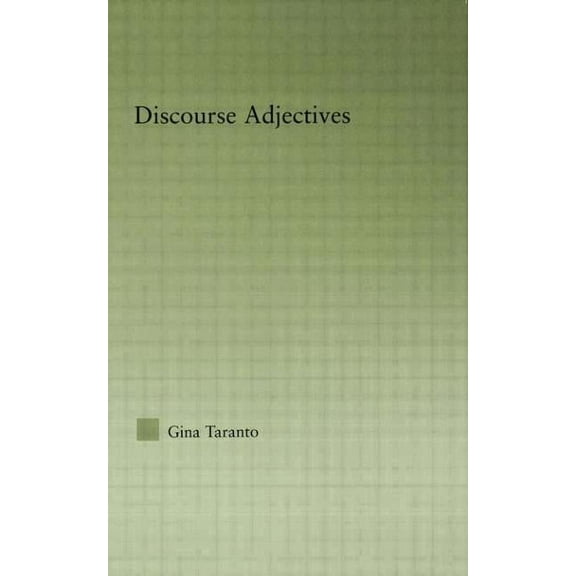 Discourse Adjectives, (Paperback)