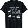 thumbnail image 1 of Things I Do In My Spare Time Horse Racing T-Shirt V1, 1 of 4