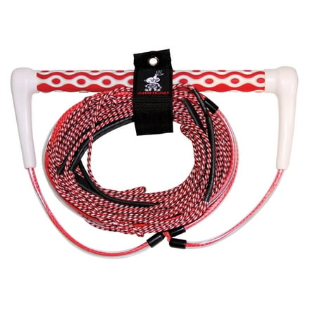 DYNA CORE Wakeboard Rope, Red, 70 feet (Best Wakeboard Rope And Handle)