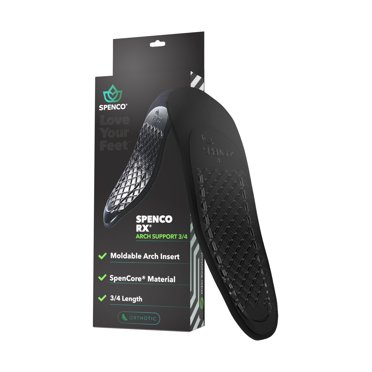 Spenco RX Orthotic Arch 3 /4 Length Insole
