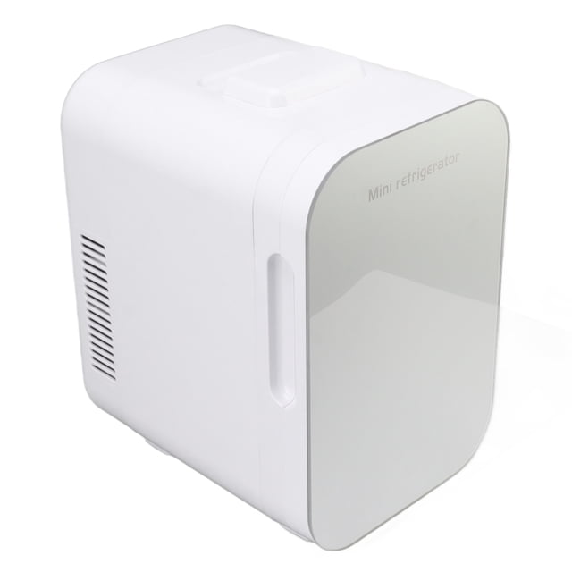 Refrigerador compacto, Mini refrigerador compacto 8 Mini refrigerador portátil Refrigerador y calentador Integración perfecta