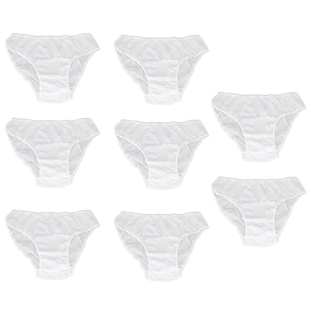 Disposable Underwear, Cotton Panties Elastic Breathable Refreshing For  Hospital For Women 