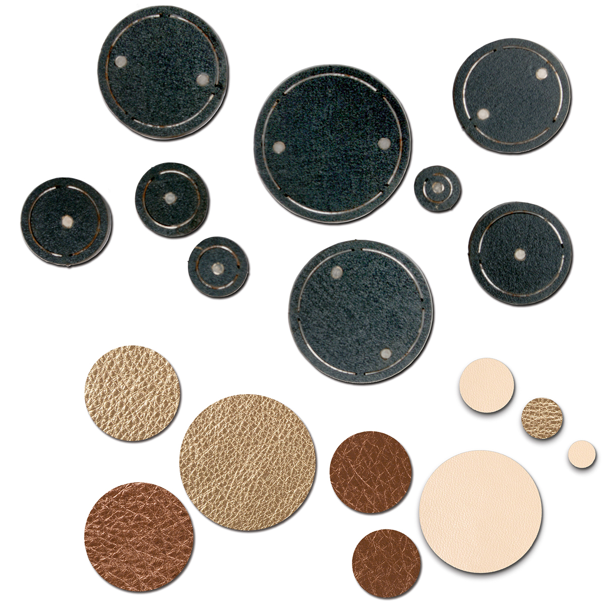 Sizzix Movers & Shapers Magnetic Die Set 9PK Circles