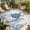 White Teal, variant on Summer Coastal Coral Outdoor Rug for Patio/Deck/Porch, Non-Slip Large Area Rug 6 x 9 Ft, Blue Ocean Conch Shell Blue Indoor Outdoor Rugs Washable Area Rugs, Reversible Camping Rug Carpet Runner