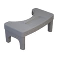 thumbnail image 2 of SUTENGDA Toilet Stool Squat for Adults Non-Slip Squatting Poop Stool for Bathroom Sturdy Pooping Stool 7 Inch Toilet Step Stool Footrest Potty Stool Pad Footstool Clearance, 2 of 4