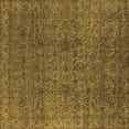 thumbnail image 1 of Ahgly Company Indoor Square Oriental Brown Industrial Area Rugs, 6' Square, 1 of 4