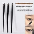 thumbnail image 4 of 3-in-1 Makeup Brush Set: Nose Shadow, Highlighter, Concealer Brush, Artificial Fiber for Precise Application, 4 of 8