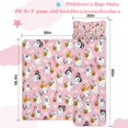 thumbnail image 5 of Cute Halloween Ghost Pattern Toddler Nap Mats for Kids Preschool,60"x20" Sleeping Mat Bag or Kids,Toddler Sleeping Bag,Toddler Nap Mat or Daycare, 5 of 6