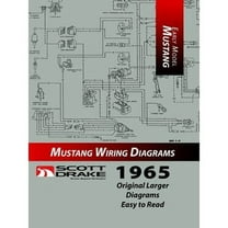 Scott Drake MP-1-P 1965 Pro Wiring Diagram Manual Large Format