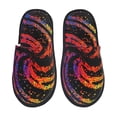 thumbnail image 1 of Balery A Bright Abstract Pantuflas de Casa de Felpa Silenciosas con Diseño Estampado, Zapatillas Cómodas Antideslizantes de Algodón para Interior-Medium, 1 of 8
