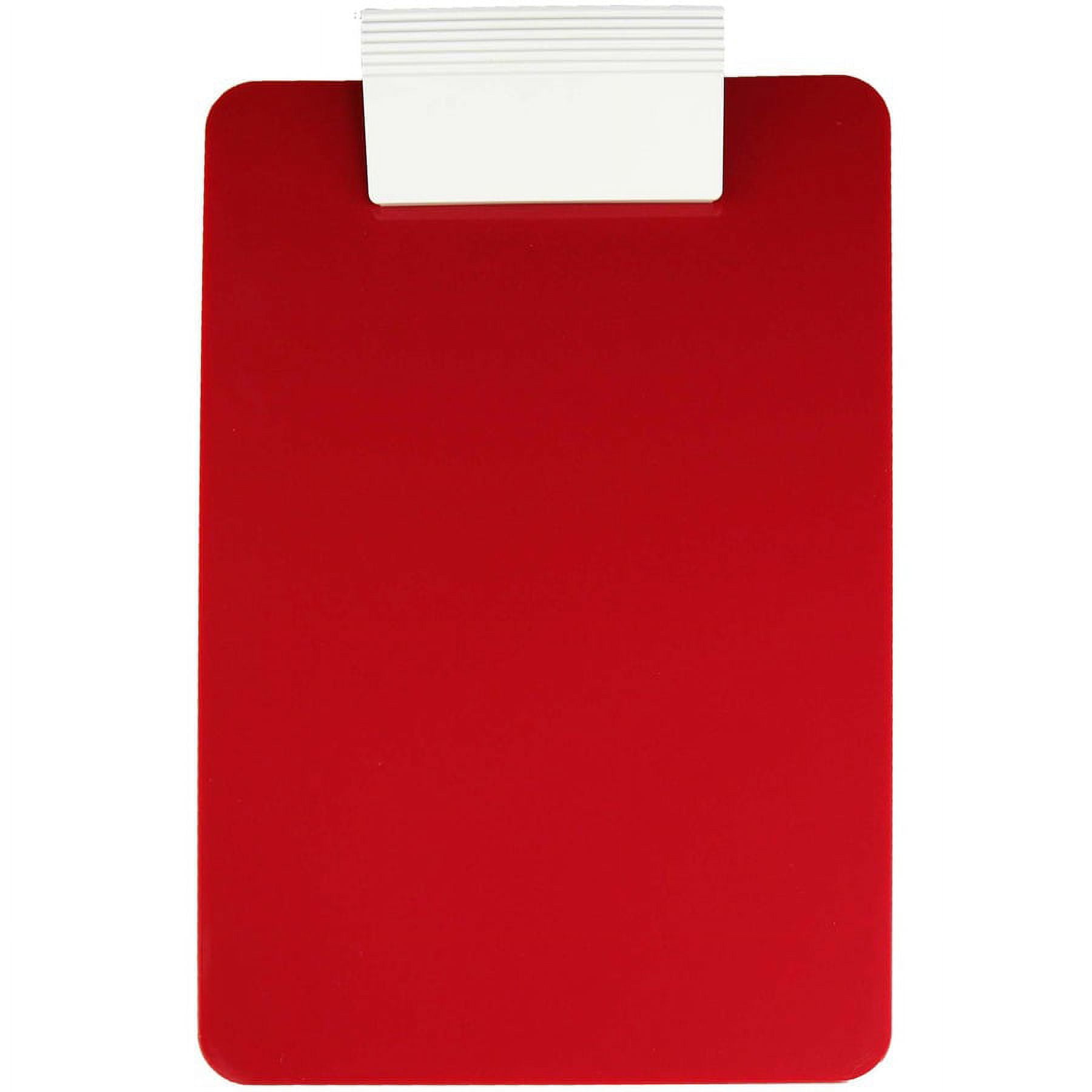 Saunders, SAU21612, Antimicrobial Clipboard, 1 Each, Red,Blue