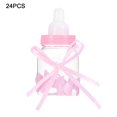 thumbnail image 1 of Decoración 24 Piezas Botellas Rellenables ANGGREK Caja De Dulces Regalo Para Baby Shower Fiesta Decoraciones Rosa, 1 of 8