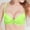 Green, variant on Womens Bras Comfortable Lace Underwire Half Coverage Seamless Push Up Bra Wire Support Everyday Bras S