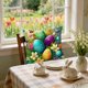 thumbnail image 4 of Uuiauoio Easter Bunny Pillow Cover 18 x 18inch Cute Rabbit Bunny Easter Decor Throw Pillow Case Cushion Cover Spring Season's Decorations for Home Sofa Bed, 4 of 7