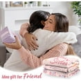 thumbnail image 4 of Sister Gifts Blanket, Sisters Gifts from Sister on Mother's Day, Blanket Present for Sisters on Valentine's Day, Happy Birthday Sister, to My Sister Gift Throw Blanket, 4 of 6