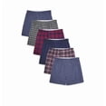 thumbnail image 2 of Men's Assorted Tartan Plaid Boxers, 3 Pack, 2 of 5