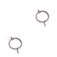 thumbnail image 1 of Inteprter Cadena para teléfono inteligente Circular Universal Flexible Desmontable Anti-pérdida Anillo colgante Compras Viaje Cordón Púrpura Violeta 2piezas, 1 of 5