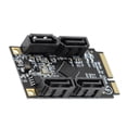 thumbnail image 1 of High-Speed SATA 3.0 Adapter Efficient Data Management: Mini PCIe to 4 Ports SATA 3.0 Adapter - Fast and Reliable, 1 of 6