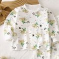 thumbnail image 5 of masbird Toddler Boys Girls Planet Pajamas Dinosaur Cotton Kids Truck 2 Piece Train Kids Pjs Fall Winter Sleepwear Clothes Set 6-24 Months 2 3 4 5 6 7 8 9 T Children(White,11-12 Y), 5 of 5