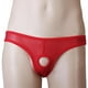 thumbnail image 2 of Hombre Ver a través de Malla Bolsa abierta Ropa interior Calzoncillos s - Pantalón negro SM SunniMix Sexy Men \ 's Encanto malla G-String ropa interior de la bolsa de Panty Brief Apertura Thong Bikini, 2 of 8