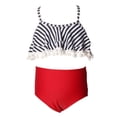 thumbnail image 3 of Esaierr Maillot de Bain pour Filles, Mode Imprimée, Séchage Rapide, Rafraîchissant, 2-12 Ans, 3 of 6