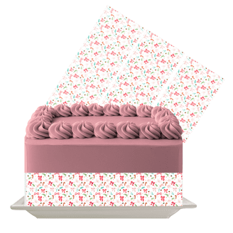 Confezione da 24 decorazioni glitterate per cupcake a forma di