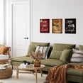 thumbnail image 6 of 3 Piece You Are Laugh You Are Loved Butterfly Colorful Poster Prints Wall Art Motivational Canvas Painting Framed Artwork for Living Room Office Decoration, 6 of 8