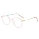 thumbnail image 4 of Gafas para miopía de estilo artístico con protección contra la luz azul, de color transparente, multifuncionales y versátiles., 4 of 6