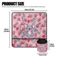 thumbnail image 5 of HELLHERO Fabric Polyester Sewing Machine Mat Dustproof Storage Bag to Store Bobbins Sewing Machine Table Mats Removable Storage Bag 25.2in×24.4 Inch, Valentine's Gift, 5 of 5
