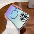 thumbnail image 5 of iPhone 12(6.1) is suitable for Mag Safety Shockproof Case with gradient lens film magnetic suction case, 5 of 7