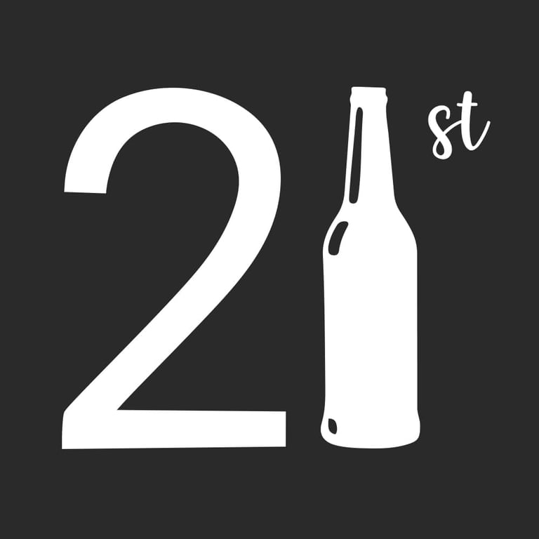 21st Birthday Gift For Him Personalized Pocket Knife Twenty
