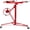 Red, variant on 16 FT Drywall Lift Panel Rolling Hoist Jack Lifter Sheetrock, Drywall Lifting Construction Tools Caster Wheel with Adjustable Telescopic Arm, Yellow