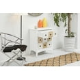thumbnail image 3 of Teamson Home Gozo 32" Accent Cabinet 2 Doors 1 Drawer White ELG-655, 3 of 6