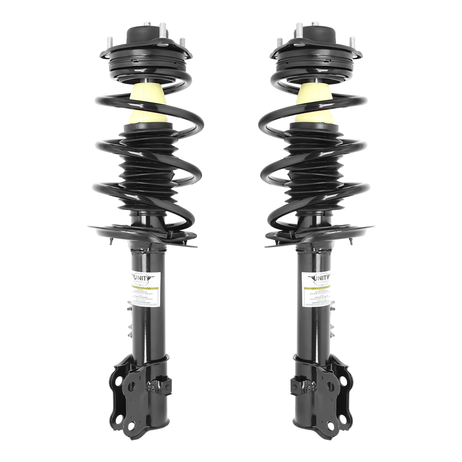 2 Pack Unity Automotive 2-11745-11746-001 Complete Strut Assembly