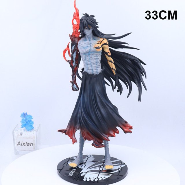 Figura de acción de PVC de edición de lujo de 29CM, modelo coleccionable de Anime Bleach GK Kurosaki Ichigo Gong Bohan LED