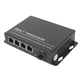 thumbnail image 2 of Convertidor de medios de fibra SFP, 1 puerto óptico, 4 puertos eléctricos, hasta 120 km, puerto RJ45, interruptor de fibra Ethernet de 100 a 240V, 2 of 8