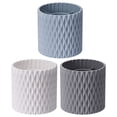 thumbnail image 4 of Rotating Pen Holder for Desk, 5 Slots Unique White Desk Organizer Easthetic Desktop Supplies and Accessories for Women, Pencil Cup Caddy for Office Home Art Supply, 1 Pcs, 4.65x4.61", 4 of 4