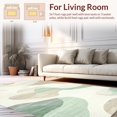 thumbnail image 2 of ODIKA 5' x 7' Machine Washable Non-Slip Area Rug, Contemporary Blob High Traffic Rug, Beige, 207582, 2 of 7