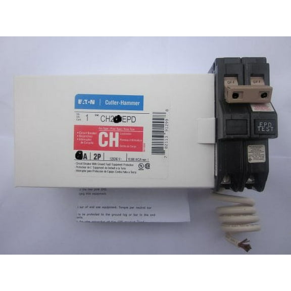 Eaton Cutler Hammer Ch220epd 2 Pole Circuit Breaker