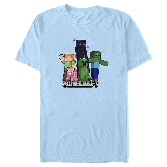 Men's Minecraft Classic Squad  Graphic T-Shirt