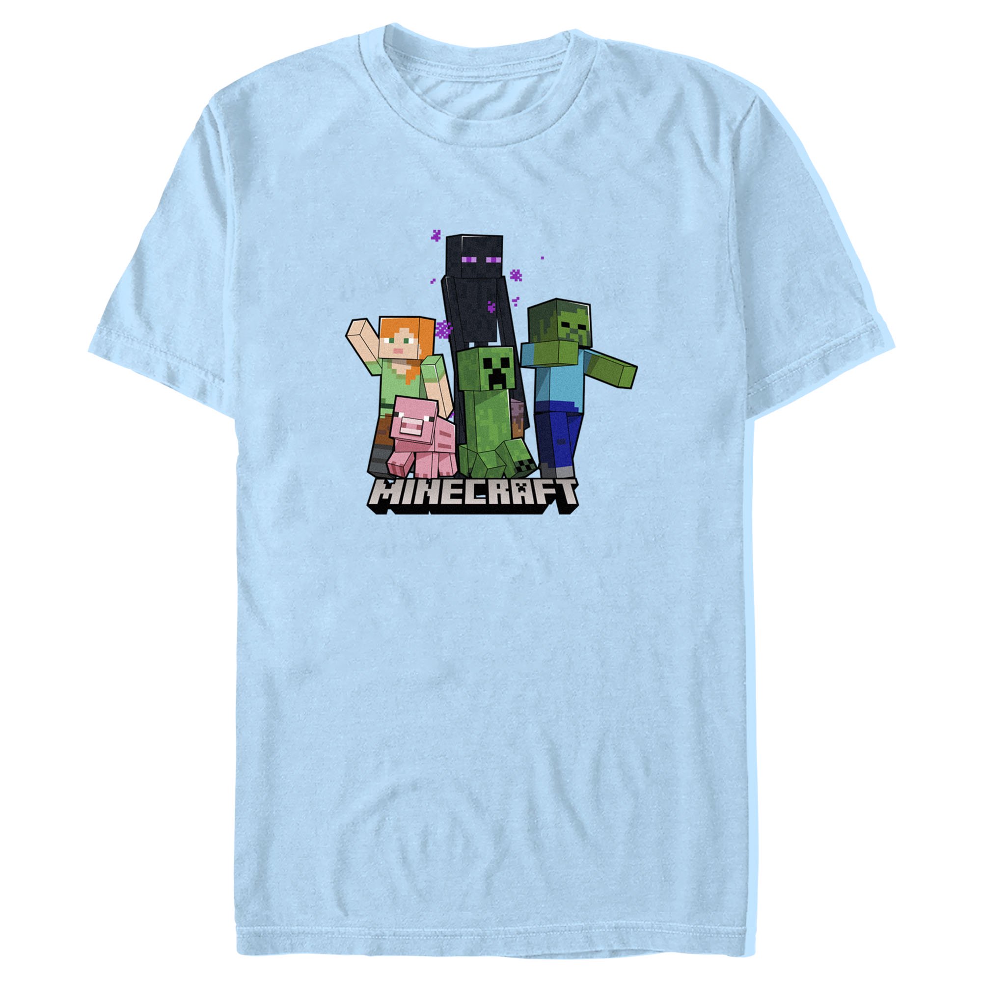 Men's Minecraft Classic Squad Graphic T-Shirt