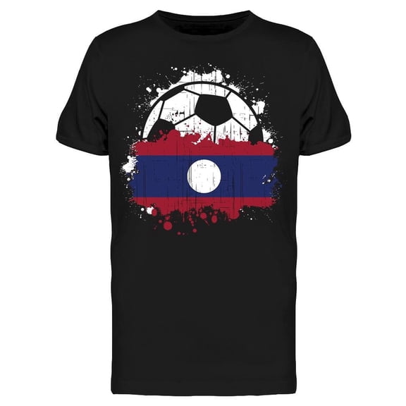 Laos Soccer Team Tee Men's -Image by Shutterstock Men's T-shirt