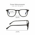 thumbnail image 5 of Compliments by DIFF Eyewear Griffin Blue Light Reading Glasses Black +1.0, 5 of 5