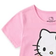 thumbnail image 3 of Hello Kitty Sanrio Short Sleeve T-Shirt & Pleated Skirt (Girls), 2 Piece Set, Sizes 4-12, 3 of 5