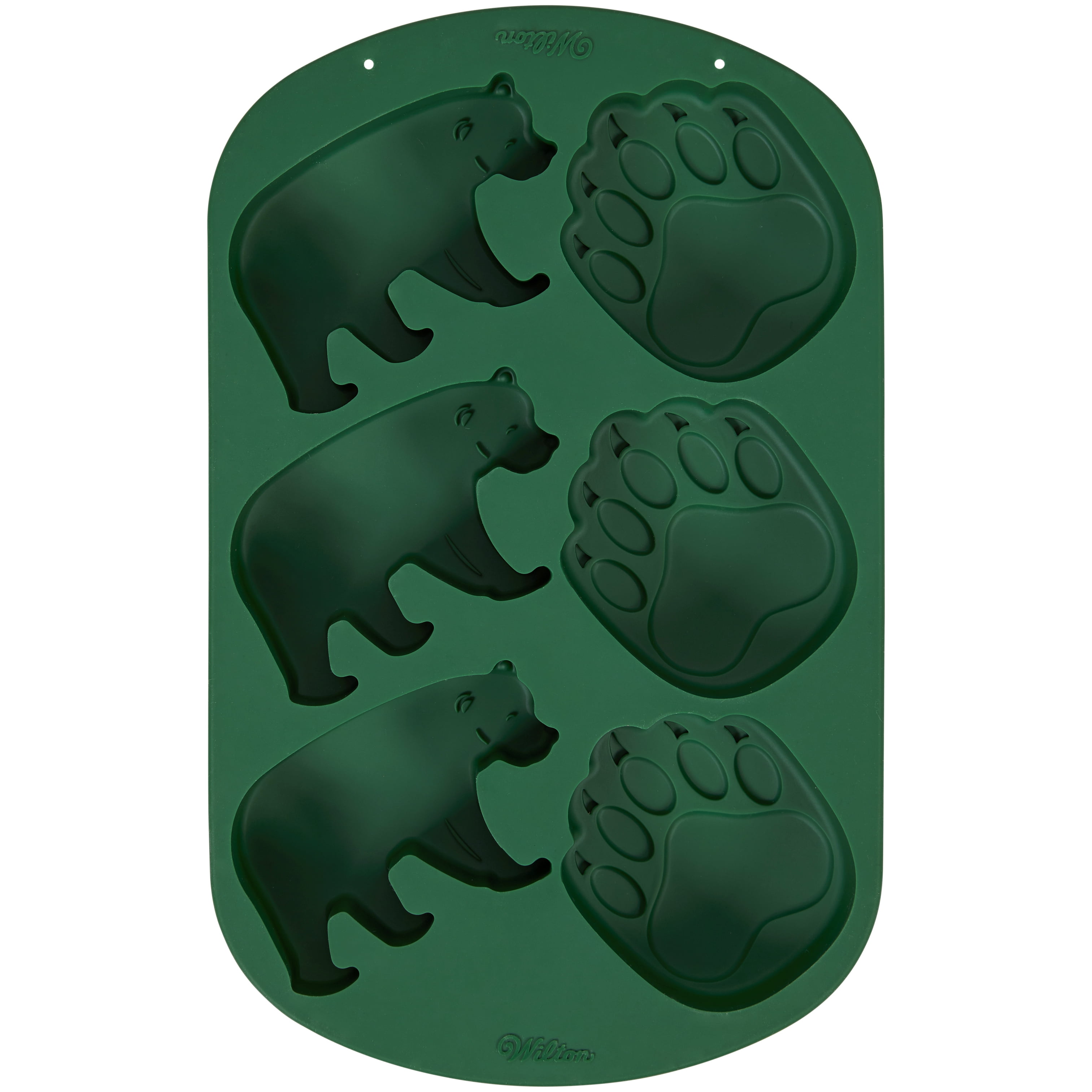 Wilton Woodland Bears Silicone Mold, 6Cavity